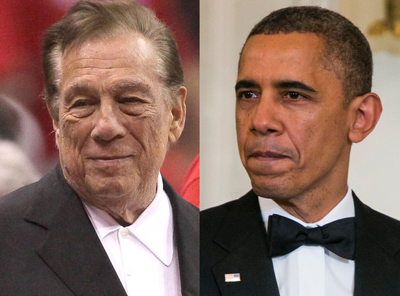 Donald Sterling, Barack Obama Donald Sterling, Barack Obama